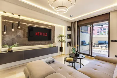 Image de Cozy apartment with swimming pool in the heart of Guéliz