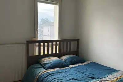 Image de Chambre lit double, à 15 minutes du marché de Noël