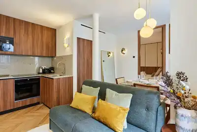 Superbe appartement avec 2 chambres