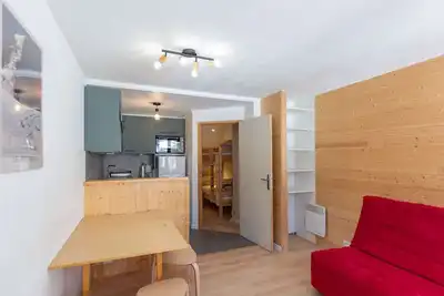 Image de Studio confortable pour 4 pers à La Mongie, proche pistes