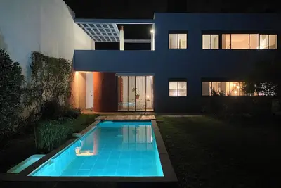 Image de Maison Le Corbusier 2 chambres jardin & piscine