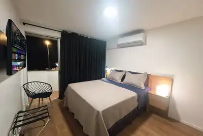 Image de Studio apartment with movement, elevator, and open balcony in Asa Norte.