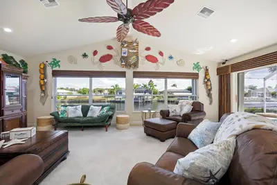 Image de Waterfront/Gulf Access/Smart TVs/Htd Pool/Bikes/Beach+Fish Gear/Dog Friendly