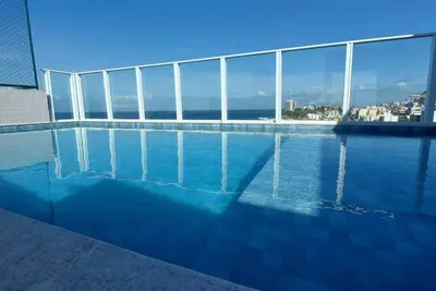 Image de One-bedroom apartment with living room, 100 meters from Amaralina beach, Salvador.