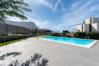 Image de Duplex avec terrasse et vue sur la mer à Agaete