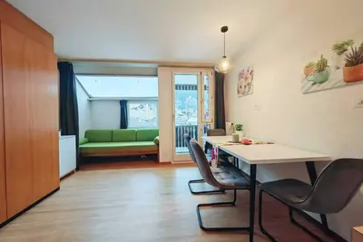 Image de 1 room apartment for 3 people with a view of the village