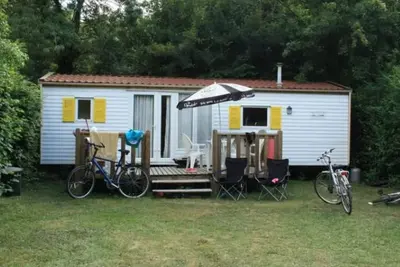 Image de Mobil-home spacieux avec terrasse – 6 personnes