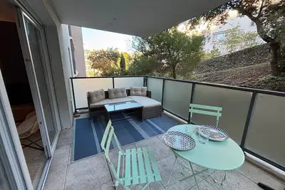Image de Deux pièces à Sète - Terrasse, Parking, WiFi