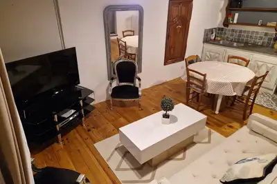 Image de Maison de vacances 'Charmante Petite Grange' avec vue sur la montagne et Wi-Fi