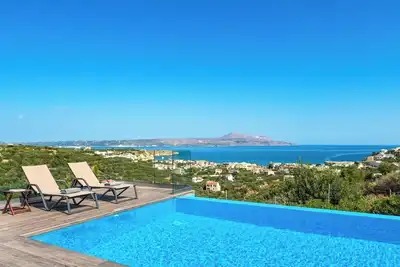 Image de Stylish Contemporary Villa with Sea Views near Almyrida Beach