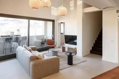 Three-Bedroom Penthouse Apartment with private terrace