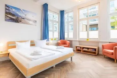 Image de Large apartment in 1st row, terrace, parking lot, Wlan