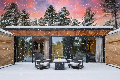 Image de Nederland Winter Stay—Modern Rammed Earth Home Close to Eldora Resort