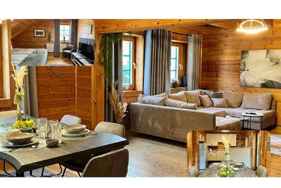 Image de Vinnen Lodge - Gemütliches Holzhaus mit 4 Schlafzi. und 2 Bädern für 9 Personen