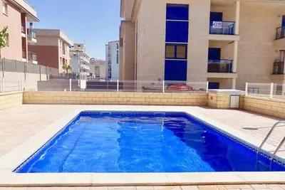 Image de Penthouse avec Terrasse Vue Mer, Climatisation et Parking à Miami Platja