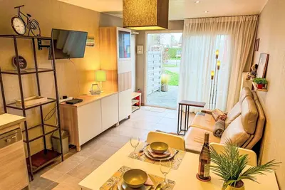 Image de Merveilleuse maison de vacances privée pour 4 personnes avec Wifi, Tv et terrasse