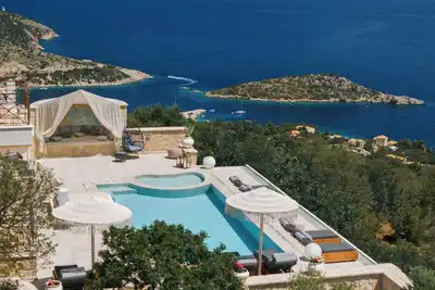 Image de Hilltop Sea-View Villa • Family Pools & Play Area