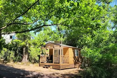 Image de Mobilhome 4 avec terrasse + climatisation + Tv - 31m² 4 personnes