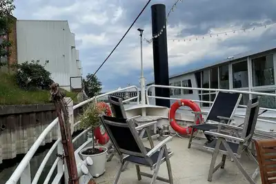 Image de Beautiful boat with Ac in charming Asnières-sur-Seine