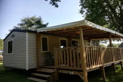 Image de Mobil home - Terrasse à Bieuzy