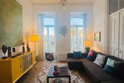 Image de Appartement « Victorian Beach House Luisa Todi » avec balcon et Wi-Fi