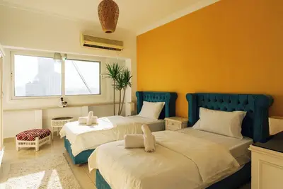 Image de 18th floor with Nile and city view I Jacuzzi | Smart-Tv I Zamalek