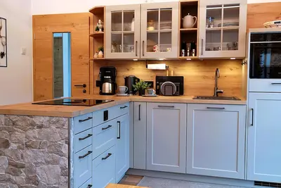 Image de Chalet 80sqm for 1-2 persons with living and kitchen area, bedroom, bathroom, extra Wc