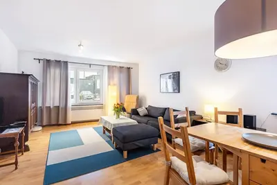 Image de Appartement « Ferienwohnung Unter Der Stadtmauer » avec jardin commun et Wi-Fi