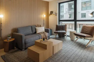 Image de Elevated 2-Bed, 2-Bath Condo with Curated, Editorial-Inspired Interior by Revelstoke Mountain Resort