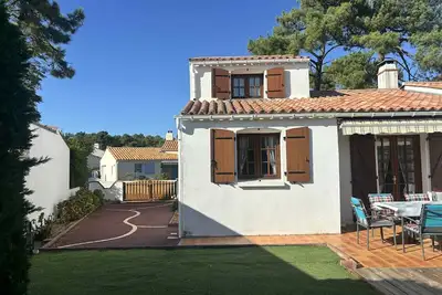 Image de Maison individuelle proche plage avec jardin et animaux admis