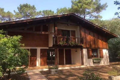 Image de Superbe villa 8 personnes en bordure de forêt domaniale entre lac et océan