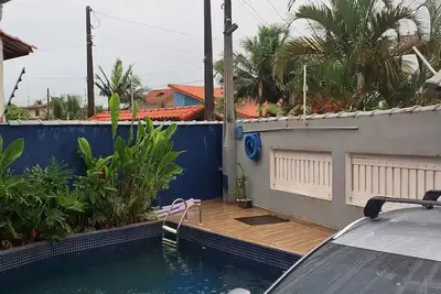 Image de Beach house with pool in Itanhaém, 3 blocks from the beach.