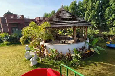 Image de rasa vantara 3bhk luxury villa with swimming pool kids play area cook ac kitchen