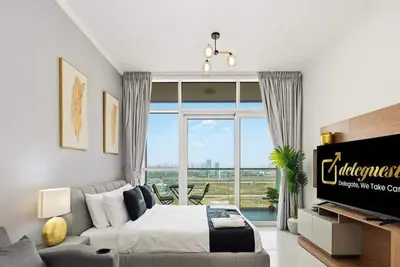 Modern Comfort Studio Damac Hills 1