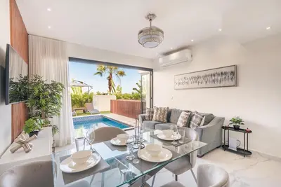 Image de Beautiful apartment, golf course view, private pool, 2 bedrooms, capcana