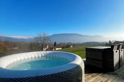 Image de La maisonnette de la Planchette • 5 min du Lac d’Aiguebelette • calme & quiétude