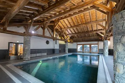 Image de Appartement 6 pers. centre Samoëns avec vue montagne, terrasse privée et jardin commun