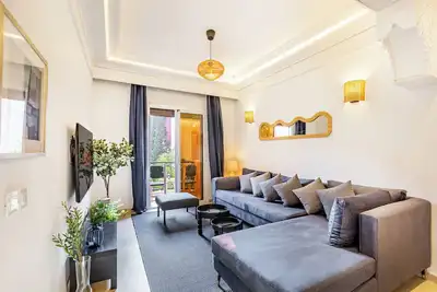 Image de Central Guéliz, appartement 3 chambres, rénové et ensoleillé