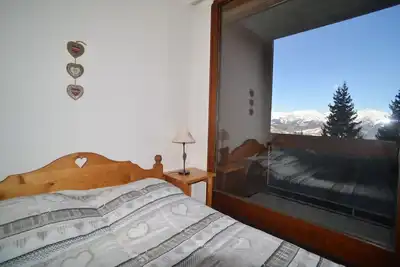 Image de Le Corbier, pieds des pistes. Appartement 5 pers, 44m². Immeuble Galaxie