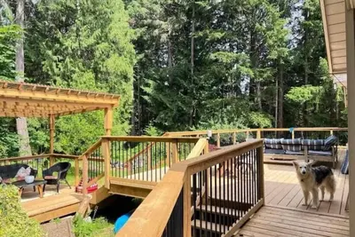 Image de Peaceful getaway by the ocean in the privacy of trees