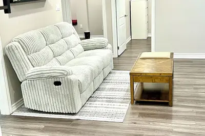 Contemporary Basement Suite.