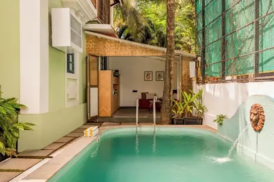 Image de Sanctuary by RÊVE Escapes - Premium 3 Bhk Villa Near Morjim Beach