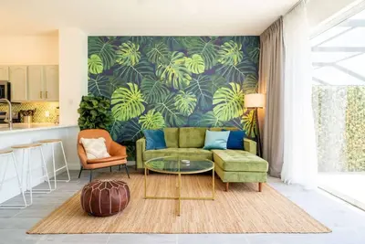 Chic Tropical Escape with Pool near Disney