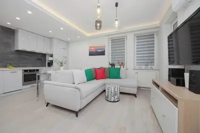 Image de Tomcia Palucha 31 Warszawa | Family Apartment with Parking, Desk, Bathtub and Air Conditioned Living Room