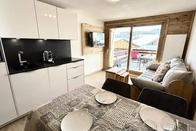 Image de Appartement studio cabine Les Saisies 4 personnes