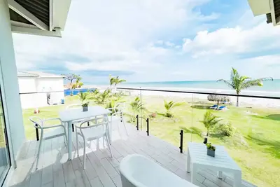 Beachfront Luxury Villa -C11-1d- 2 bed, 2 bath