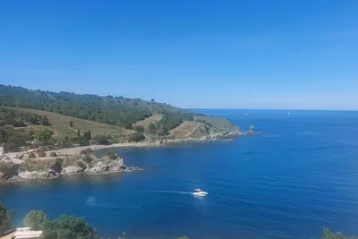 Image de TRÈS Belle Vue Mer T3 60m2 tt confort 2 chambres, parking, clim, proche plages.