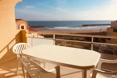 Image de Appartement duplex, 6 pers, balcon, vue mer