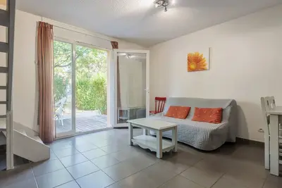 Maisonnette 6 pers dans résidence avec piscine