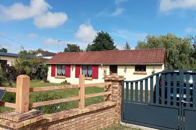 Image de Le Logis La Dunette à Quend, maison avec jardin et jacuzzi, 5 min des plages.